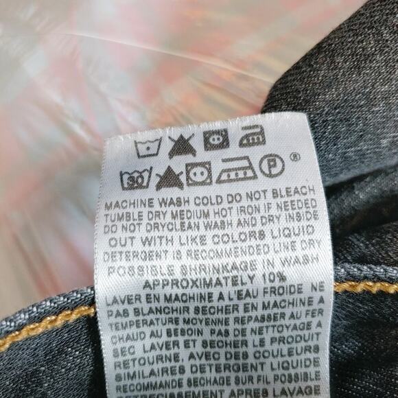 Levi's 501 XX Men's Black Wash Jeans Size W-40 L-30 - Picture 7 of 7